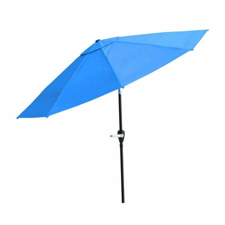 Pure Garden 10ft Patio Umbrella  Hunter Green