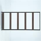 Demi Bonn 67" Book Shelf, 5-Tier Bookcase Storage Organizer with Open Shelves for Home Living Room, Office, Brown