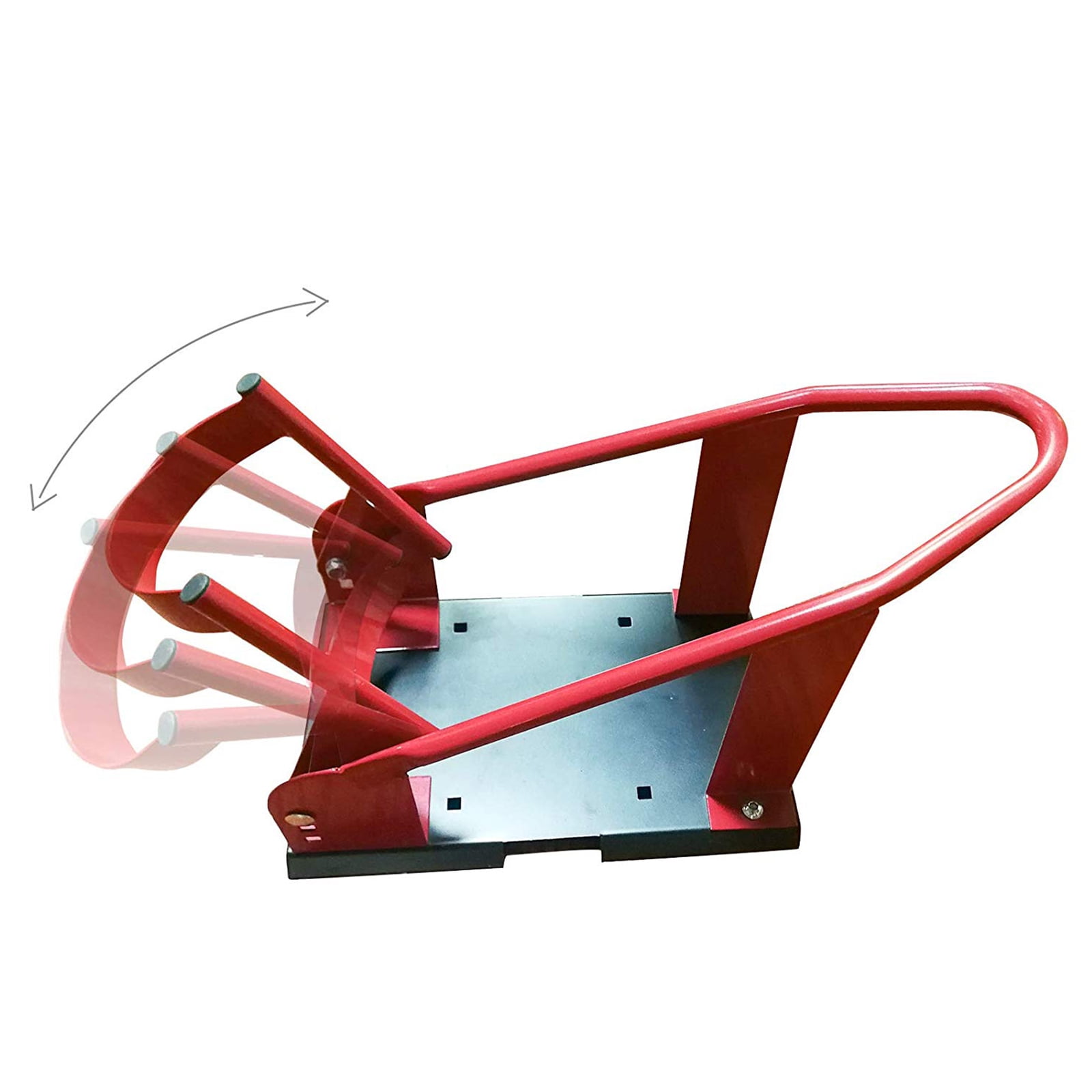 SUNCOO Motorcycle Wheel Chock Set of Two Adjustable Removable Stopper