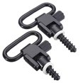 thumbnail image 4 of 2 pcs QD belt buckle quick release loop swivel bolt action wood screw type, 4 of 4