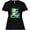 AB-Black, variant on Inktastic St Patricks Day Irish Unicorn Illustration with Shamrocks Women's Plus Size T-Shirt