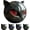 Red, variant on Luxury Black Cat Stone Statue – Realistic Obsidian Cat Decor, Hand-Carved Resin Healing Faux Stone , Elegant Home Décor & Gift-Ready Art Piece, Gifts for Cats Lovers
