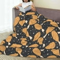thumbnail image 6 of Bingfone Chicken Legs Print Flannel Fleece Blanket Throw Blanket for Bed,Sofa,Couch,Travel,Camping(50"x40" ), 6 of 8