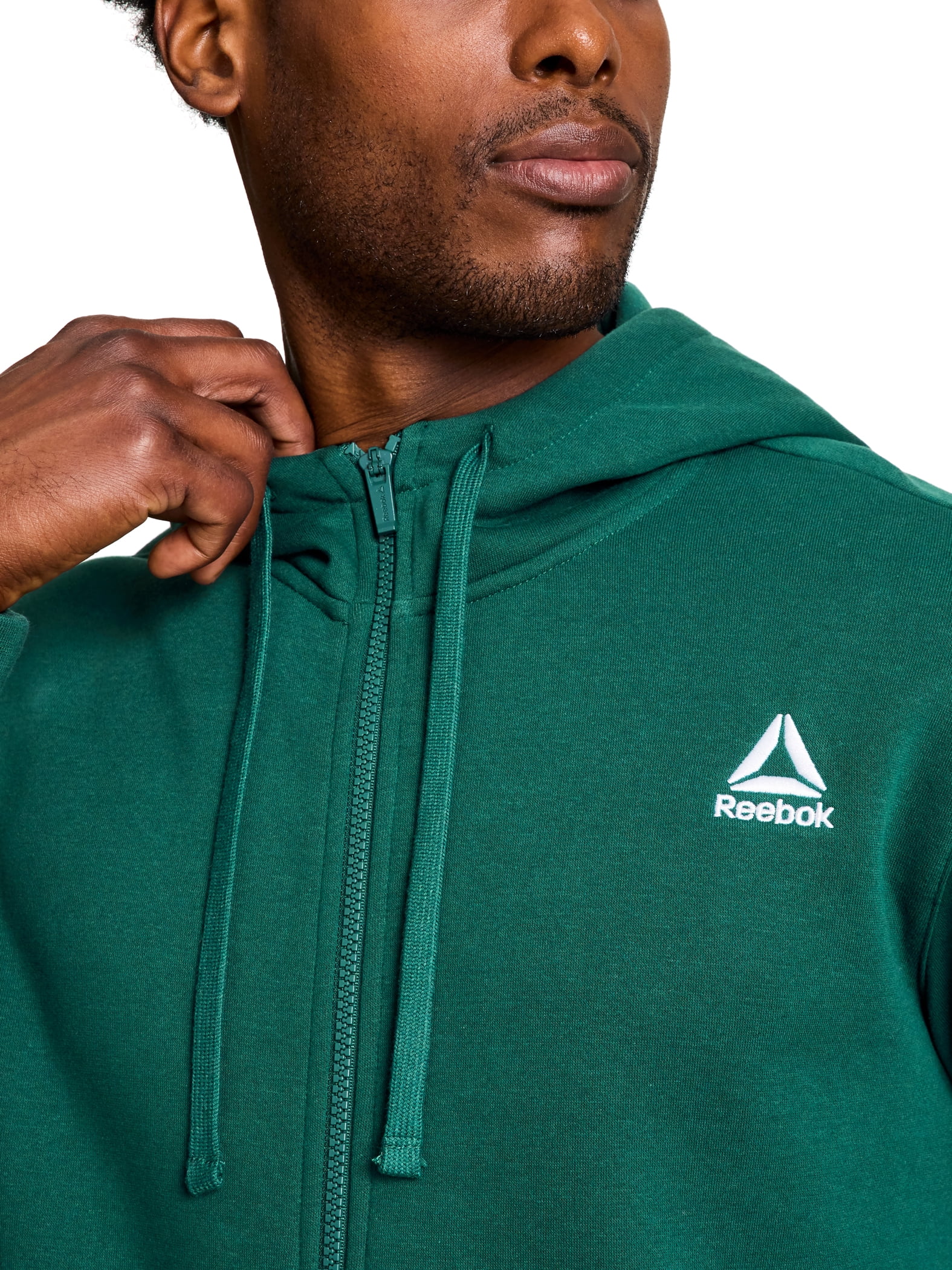 Reebok Men's and Big Men's Game Day Full Zip Hoodie, Sizes XS-5XL