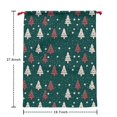 thumbnail image 6 of Christmas Bags Drawstring,Dark Green Christmas Tree Pattern Large Xmas Christmas Gift Bags,Reusable for Xmas and New Year Party Favors and Supplies,27.6" X 19.7", 6 of 6