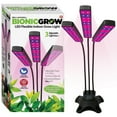 thumbnail image 1 of Bell + Howell Lampe de Croissance Bionique pour Plantes d'Intérieur à 3 Têtes, Lampe de Culture Flexible avec 8 Réglages de Luminosité, 3 Modes d'Éclairage Incluant Lumière UV à Spectre Complet, Lampe de Croissance pour Plantes Vue à la Télé, 1 of 7