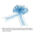 thumbnail image 4 of Unique Bargains 10pcs 9 Inch Extra Large Pull Bow Gift Wrapping Big Organza Bows Ribbon Blue for Wedding Baskets Presents, 4 of 6