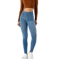 thumbnail image 2 of Haivin Women's Whiskered High-Waisted Stretch Yoga Jeans, 2 of 9
