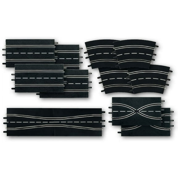 Carrera 26956 1:24 Scale Track Extension Set for Digital 124, Digital 132, and Evolution Slot Car Racing Tracks