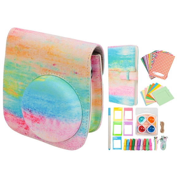 Camera Accessories Bundle, Album Marker Pen Color Filter Camera Lanyard  Camera Accessories PU  For  Mini 11