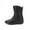 black, variant on Women's Motorcycle Boots – Classic design, comfortable and breathable, suitable for daily commuting and casual riding,black,36