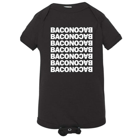 

PleaseMeTees™ Baby Bacon Bacon Bacon HQ Jumpsuit