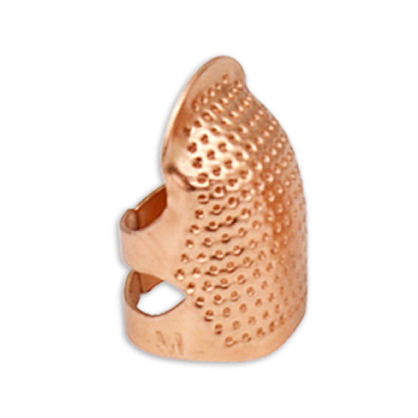 10pcs Hand-Working Sewing Thimble, Adjustable Metal Finger Shield Ring,  Leather Coin Finger Protectors, Sewing Thimble Rings Cap Metal Shield for