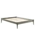 thumbnail image 4 of Modway June Queen MDF Wood and Rubberwood Platform Bed Frame in Gray, 4 of 8