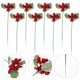 thumbnail image 5 of 6 unids artificial navidad baya falsa berry ramas decoración artificial navidad decoración, 5 of 5
