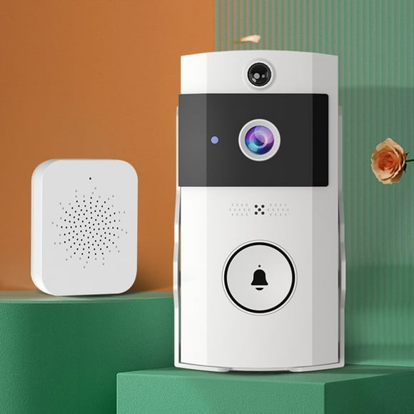 Birdeem Smart Wireless Remote Video Doorbell Home Intelligent Visual Doorbell,2 Way Audio,Motion Detection,Hd Night Vision Wifi Rechargeable Security Door Doorbell