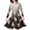 Black, variant on Christmas Dress Crew Neck A-Line Long Sleeve Winter Dresses Girls Outfits Casual Dresses for Girls 4-5 Years