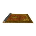 thumbnail image 2 of Ahgly Company Indoor Rectangle Medallion Yellow Traditional Area Rugs, 7' x 9', 2 of 4
