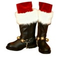 thumbnail image 3 of Christmas Santa Boots Men's Boots (Black 45), 3 of 5