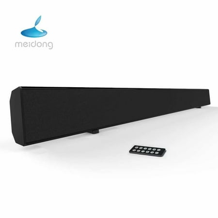 Meidong Sound Bars[2019 Upgraded] for TV Sound Bar 30 Inch Soundbar 2.0 Channel Home Theater Speakers Wired and Wireless Surround Stereo Sound Audio for TV(Bluetooth/AUX/RCA&Remote (Best Home Theater Sound System 2019)