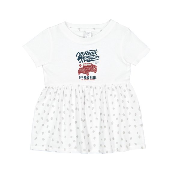 Inktastic Off Road Girls Baby Dress