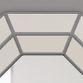 thumbnail image 2 of Noble House Braden Modern Raised Octagon Mirror with Accents, Mirror and Silver Finish, 2 of 5