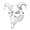 White, variant on IROOZIGOTO Adult Goat Mask with Horns Black White 2 Colors Halloween Cosplay Party Costume Accessory