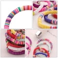thumbnail image 2 of Milisten 1Pc Bohemian Stackable Clay Bracelet Retro Bracelet Elastic Wrist String, 2 of 5