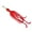 Red, variant on Sea Fishing Skirt Soft Lures with Double Barbed Hook Artificial Baits Squid Skrit Lure Trolling Baits