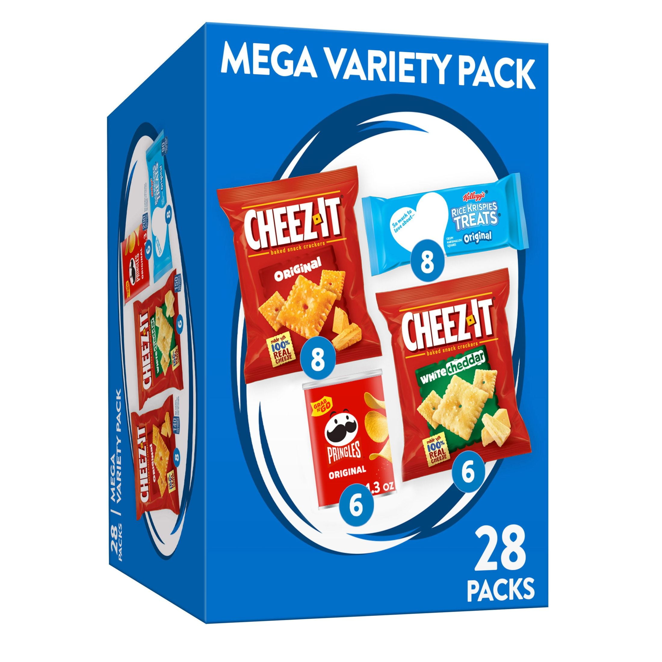 Kellogg's Variety Pack Mega Variety Pack, 28.1 oz, 28 Count