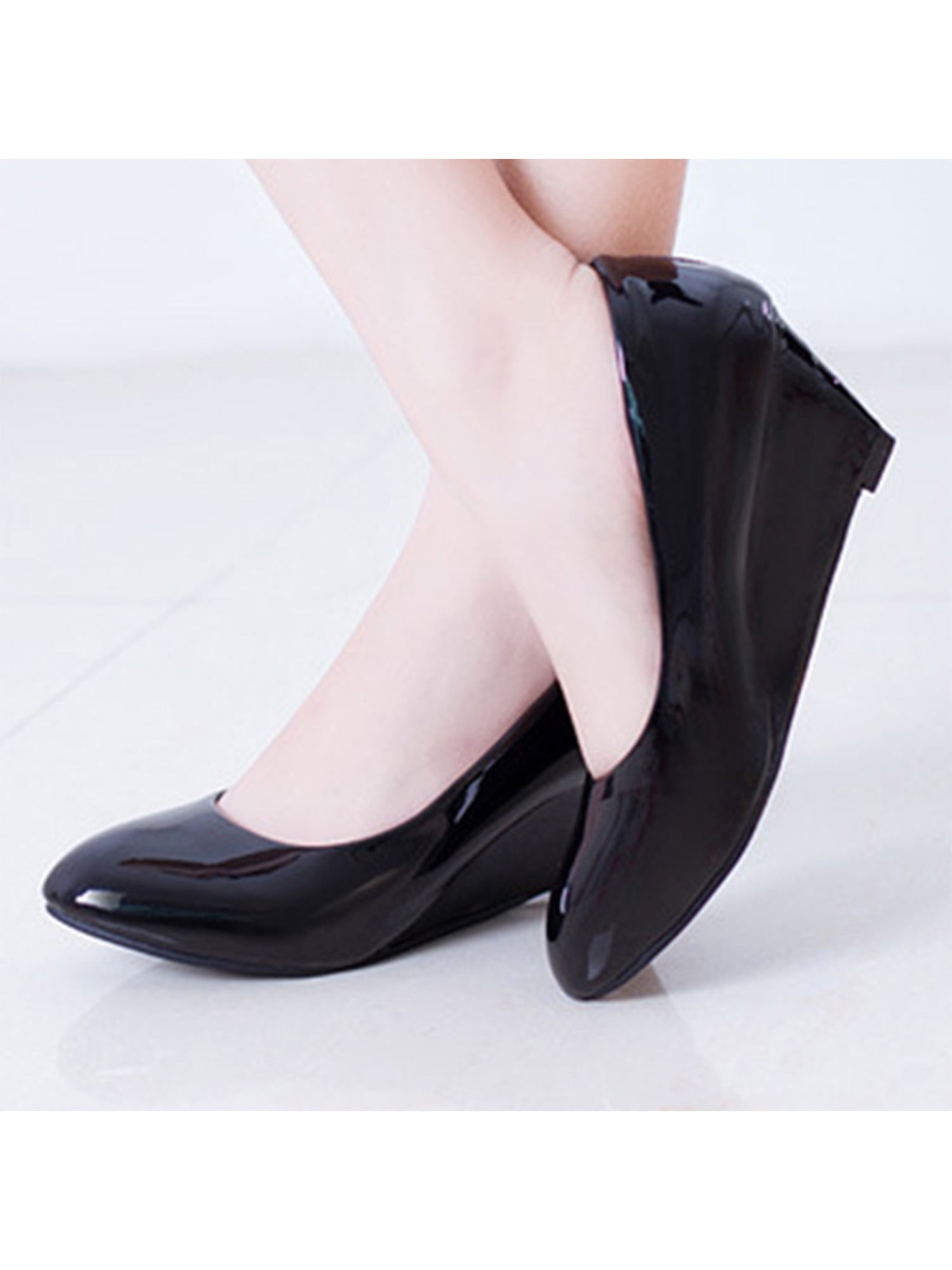 comfortable dress wedges