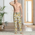 thumbnail image 2 of Naloa Cute Bee Pajama Pants Men, PJ Bottoms, Sleep & Lounge Pants-Large, 2 of 6