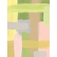thumbnail image 2 of Moore, Regina 25x32 White Modern Wood Framed Museum Art Print Titled - Subdued Blocks III, 2 of 4