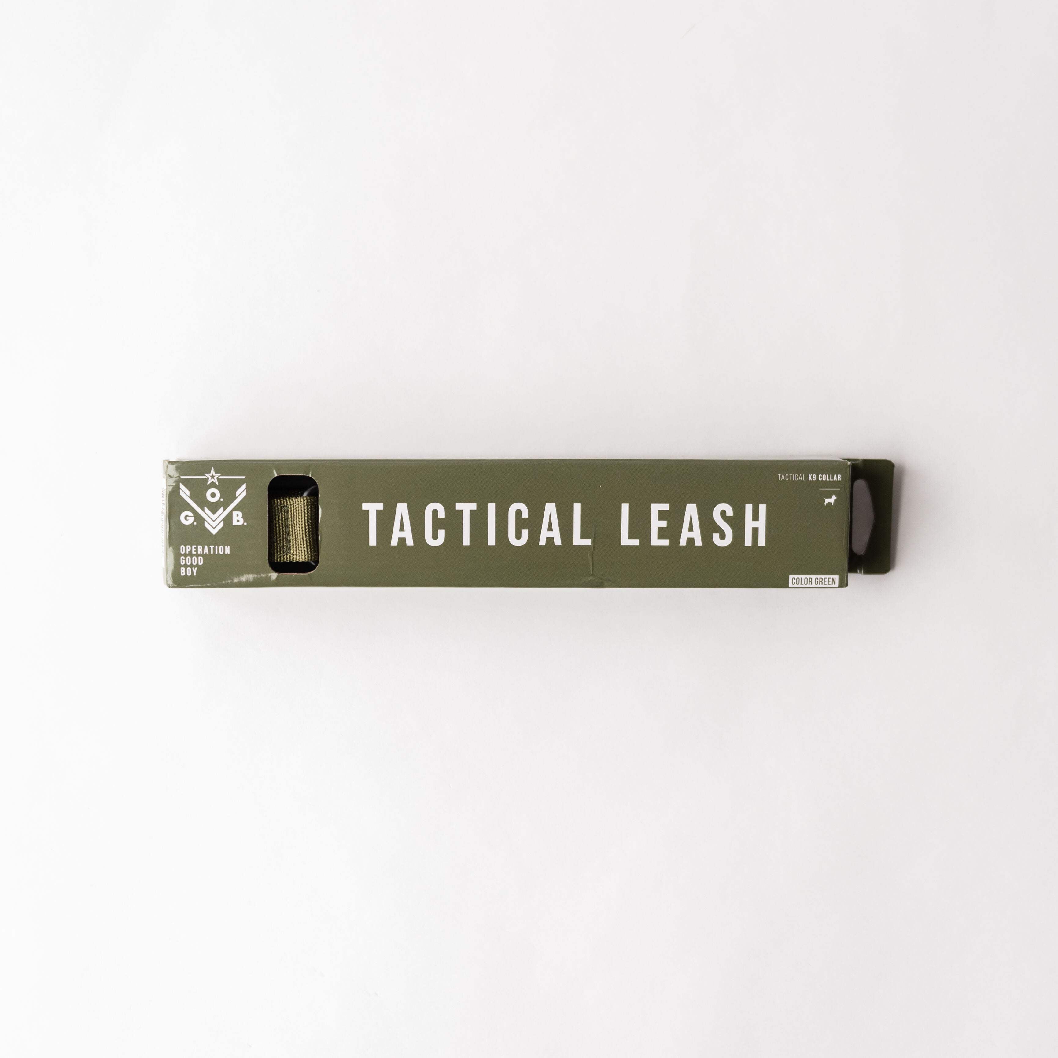 Operation Good Boy Tactical Dog Leash for Large and Medium Dogs, Nylon, Black