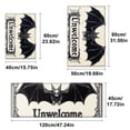 thumbnail image 4 of YIMEIS Halloween decoration Kitchen rugs Washable flannel bat Printed Area Rug and Mats DoorMats, bath mat,Autumn and Winter Festival Decoration15.7'' x 23.6''+19.7'' x 31.5''+17.7'' x 47.2'', 4 of 7