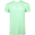 thumbnail image 1 of Fender Spaghetti Logo T-Shirt, Surf Green, L, 1 of 1