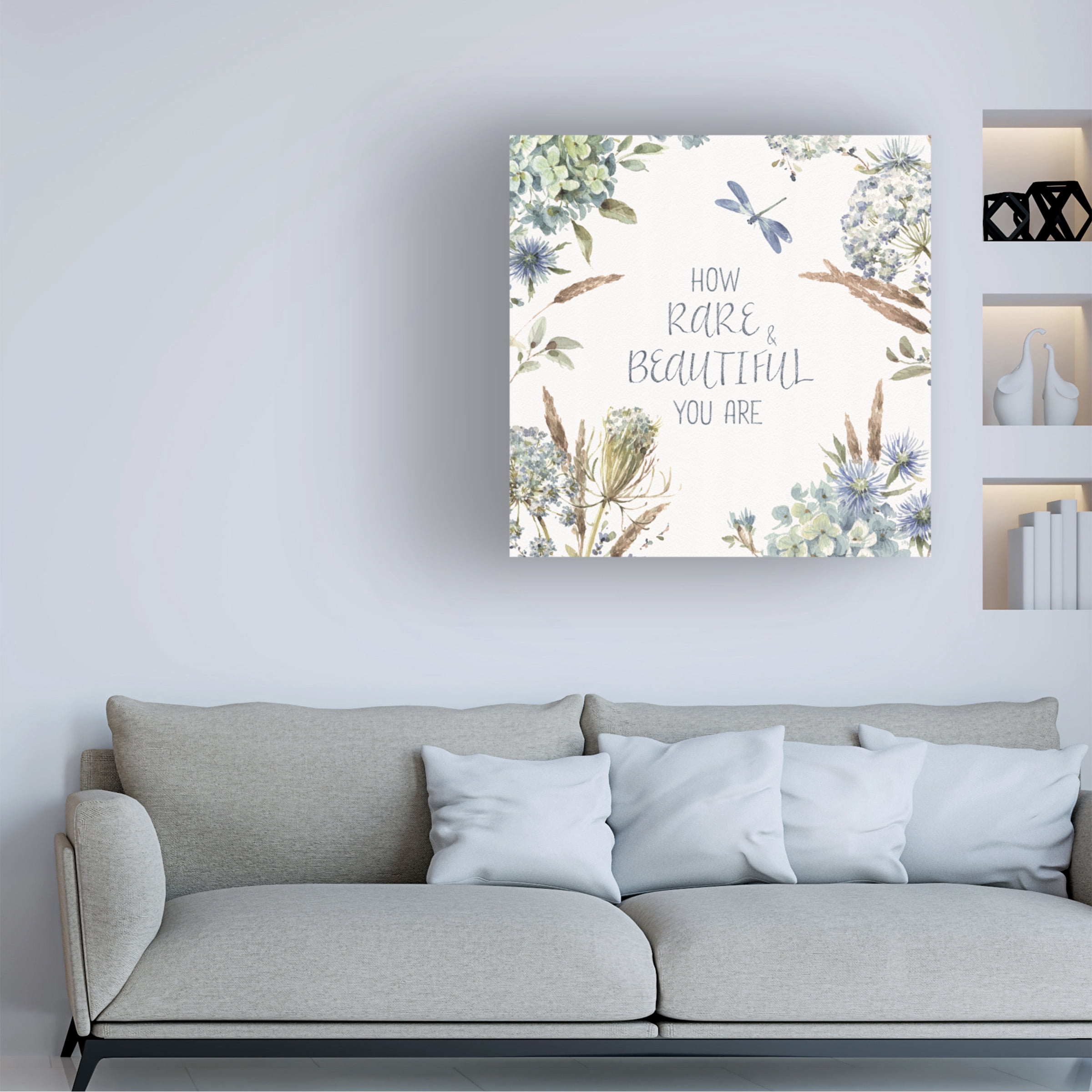Lisa Audit 'Bohemian Blue 10' Canvas Art