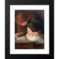 thumbnail image 2 of Paul-Albert Bartholomé 15x18 Black Modern Framed Museum Art Print Titled - Reading (1880-1885), 2 of 5