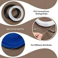 thumbnail image 4 of 1 set 100M 2 colors PVC Covered Iron Boning Strips Wire for Millinery Hat Brims Mixed color 1mm 50m/color Iron, 4 of 6