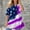 Purple, variant on OAVQHLG3B American Flag Shirt for Women 4th of July T-Shirt Patriotic T-Shirts Women O-Neck Summer Short Sleeve Strapless Prints Independence Day Tops T-Shirt