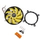 thumbnail image 1 of 3Pin 12V CPU Cooler Quiet Disipadores Térmicos Ventilador 120mm Macarena Refrigerador de la CPU, 1 of 7