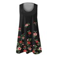thumbnail image 4 of under $5 JINMGG 2026 Summer Womens Plus Size Dresses Women's Summer Fashion Printed Sleeveless Pullover Dress, 4 of 5