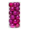 thumbnail image 2 of kiskick Thickening Shatterproof Christmas Balls - Set of 24 Electroplated Pearlescent Balls, Perfect Festive Props for Christmas Decor, 2 of 8