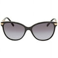 thumbnail image 2 of Burberry Women's Black Cat Eye Sunglasses w/ Flex Hinges - BE4216 30018G - Made in Italy, 2 of 3