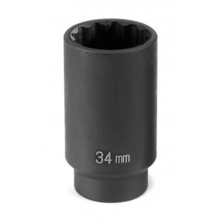 

Grey Pneumatic GP2130MD Socket 0.5 in. Drive X 30 mm Deep-12 Point