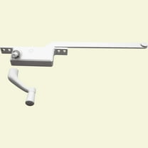 9 in., Diecast, Casement Operator, Left Hand, Square Type