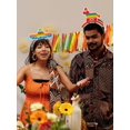 thumbnail image 6 of Cinco De Mayo Decorations Sombrero Party Hats Mexican Colorful Cardboard Headbands Fiesta Head Toppers 100pcs, 6 of 6