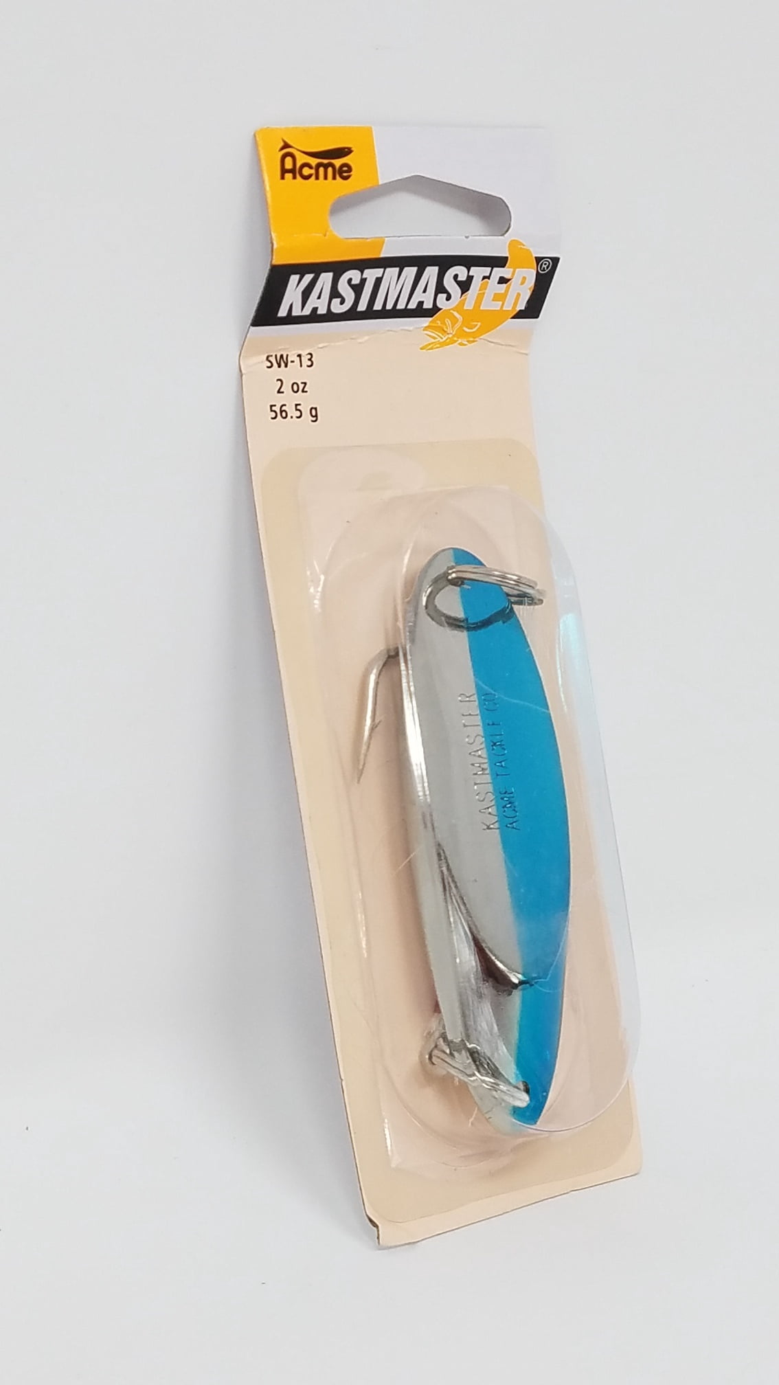 Acme Tackle Kastmaster Fishing Lure Spoon 2 oz Chrome/Neon Blue