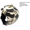 thumbnail image 7 of Soumake Chicken Helmet Adjustable Safe Comfortable Cute Protective Chicken Headgear for Small Birds Pet Supplies, 7 of 7
