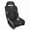 Black & Gray, variant on Polaris RZR PRO XP-PRO R-Turbo R GT3 Suspension Seat, Black & Gray